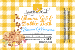 Almond Macaron Body Wash + Bubble Bath