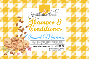 Almond Macaron Shampoo & Conditioner Bars