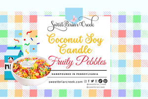 Fruity Pebbles Coconut Soy Candle