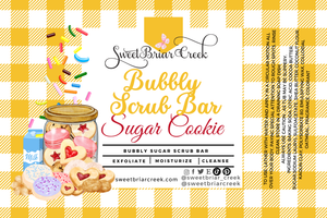 Sugar Cookie Bubbly Scrub Body Bars
