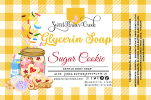 Sugar Cookie Glycerin Soap Bar