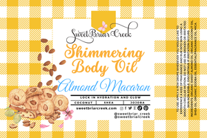 Almond Macaron Shimmering Body Oil