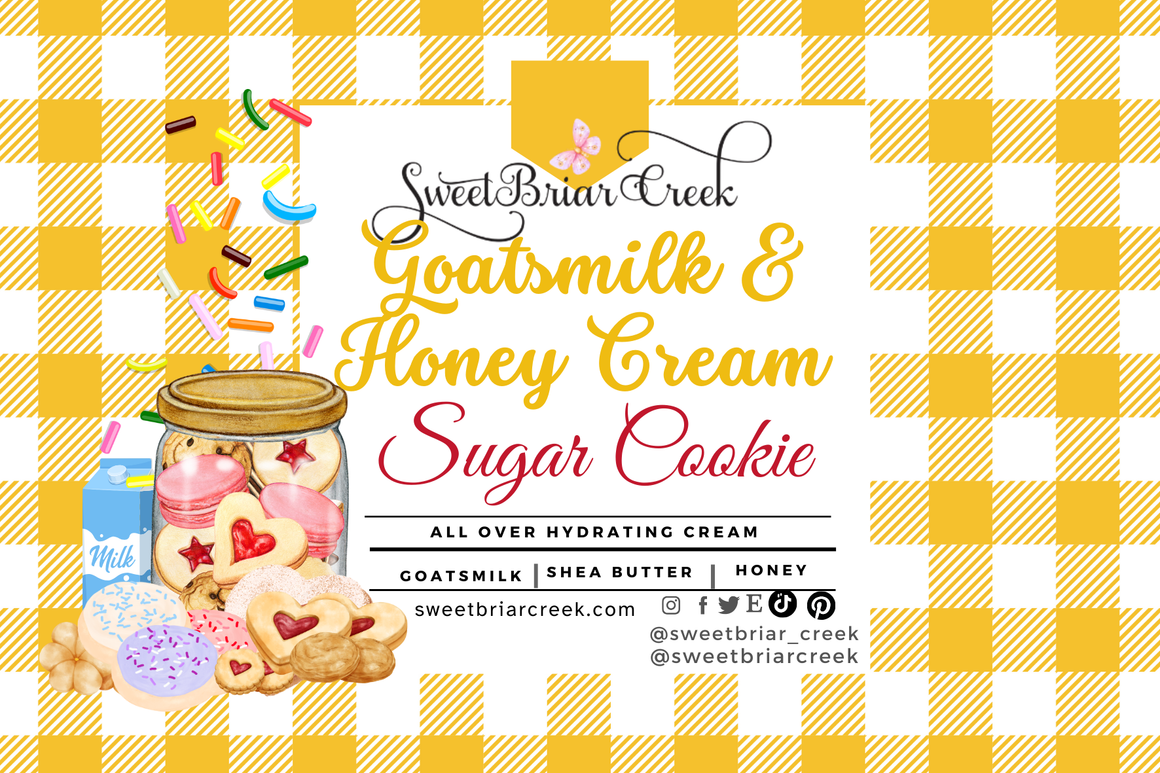 Sugar Cookie Goat Milk & Honey Body Creme