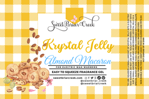 Almond Macaroon Krystal Jelly Squeeze for wax warmers.