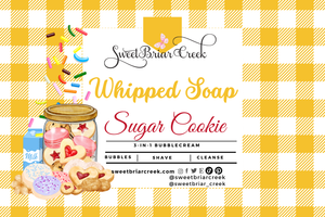 Sugar Cookie Whipped Soap & Shaving Cream