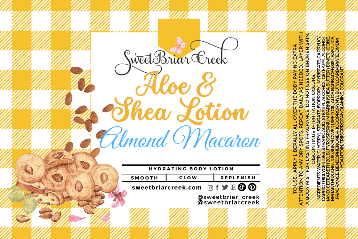 Almond Macaroon Shea & Aloe Body Lotion