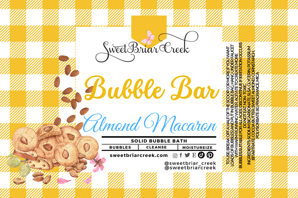 Almond Macaroon Bubble Scoop