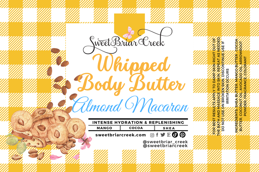 Almond Macaron Whipped Body Butter