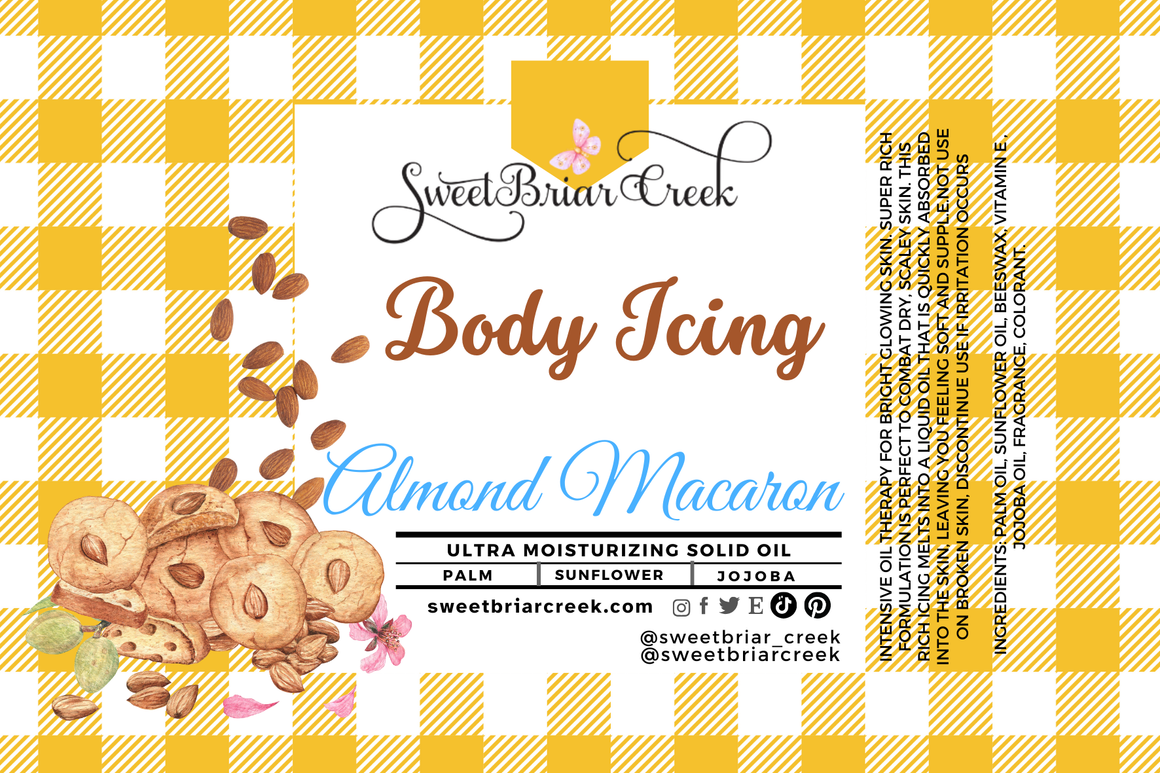 Almond Macaroon Body Icing