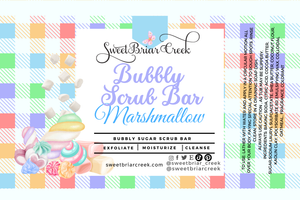Marshmallow Bubbly Scrub Body Bars