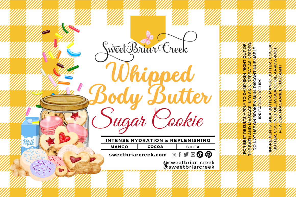 Sugar Cookie Whipped Body Butter