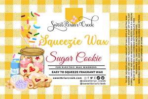 Sugar Cookie Squeezie Wax + Scoopable melts for Waxwarmer
