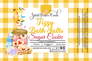 Sugar Cookie  Fizzy Bath Salt