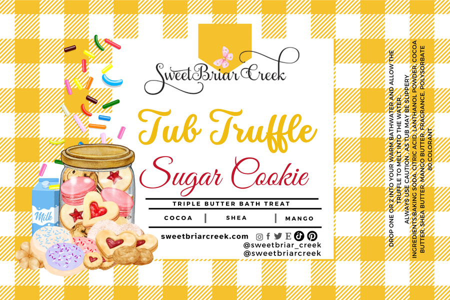 Sugar Cookie Bath Butter Tub Truffles