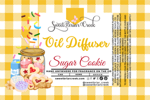 Sugar Cookie Hanging Car Diffuser & Refills