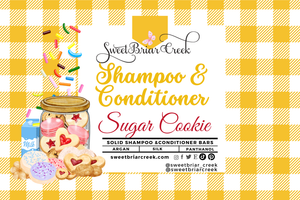 Sugar Cookie Shampoo & Conditioner Bars