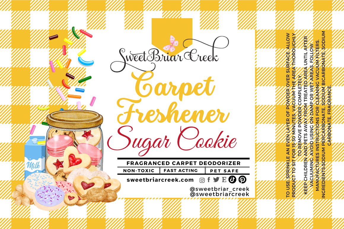 Sugar Cookie Carpet Freshener Powder