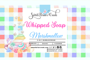 Marshmallow Whipped Soap & Shaving Cream