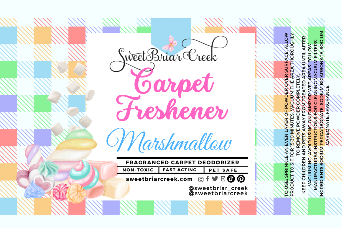 Marshmallow Carpet Freshener Powder