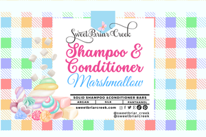 Marshmallow Shampoo & Conditioner Bars