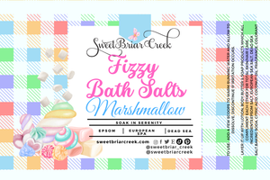 Marshmallow Fizzy Bath Salt Soak