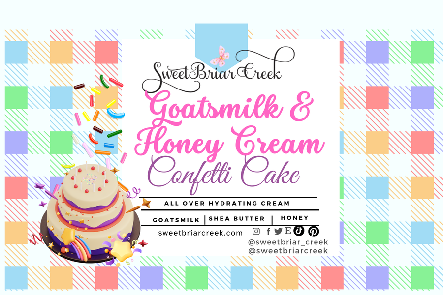 Confetti Cake Goat Milk & Honey Body Creme