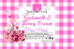 Pink Petals Goat Milk & Honey Body Creme