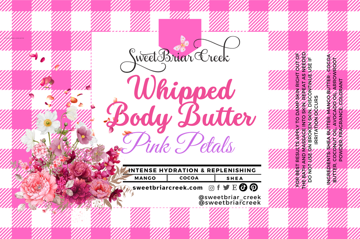 Pink Petals Whipped Body Butter