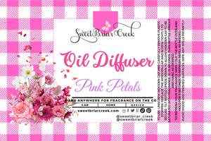 Pink Petals Hanging Car Diffuser & Refills