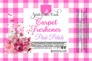 Pink Petals Carpet Freshener Powder