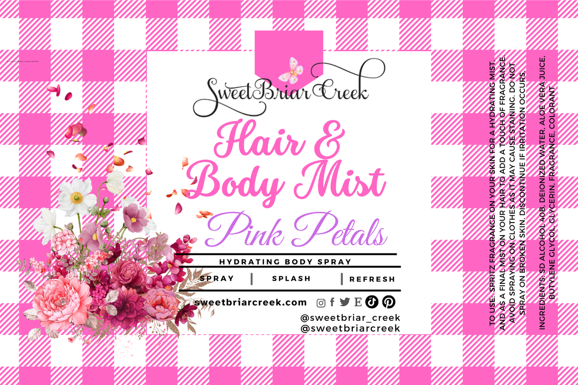 Pink Petals Hair & Body Mist