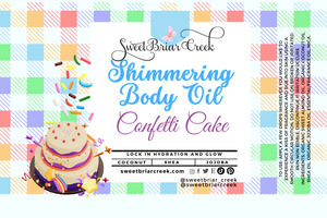 Confetti Cake Shimmering Body Oil