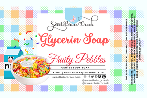 Fruity Pebbles Glycerin Soap Bar