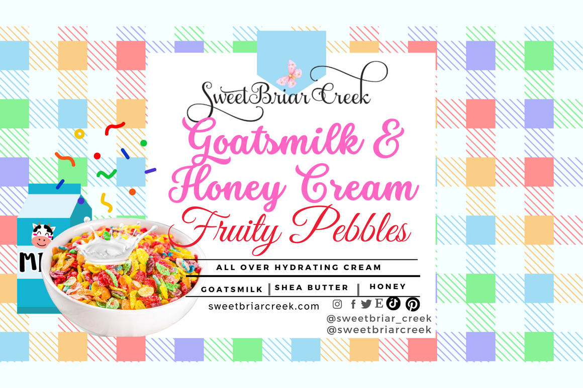 Fruity Pebbles Goat Milk & Honey Body Creme
