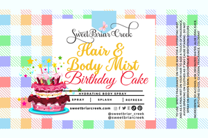 Birthday Cake Hair & Body Mist