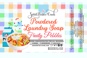 Fruity Pebbles Powdered Laundry Soap