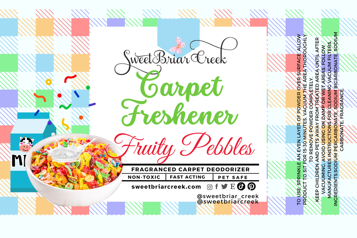 Fruity Pebbles Carpet Freshener Powder
