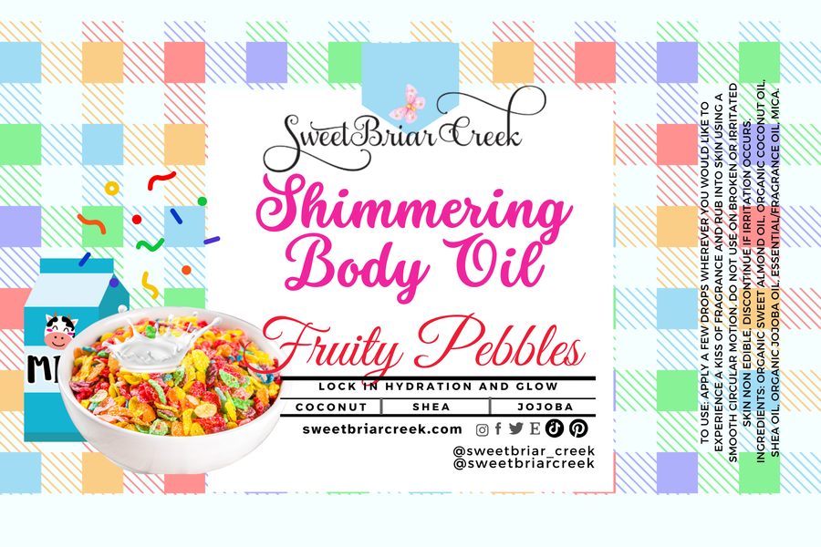 Fruity Pebbles Shimmering Body Oil