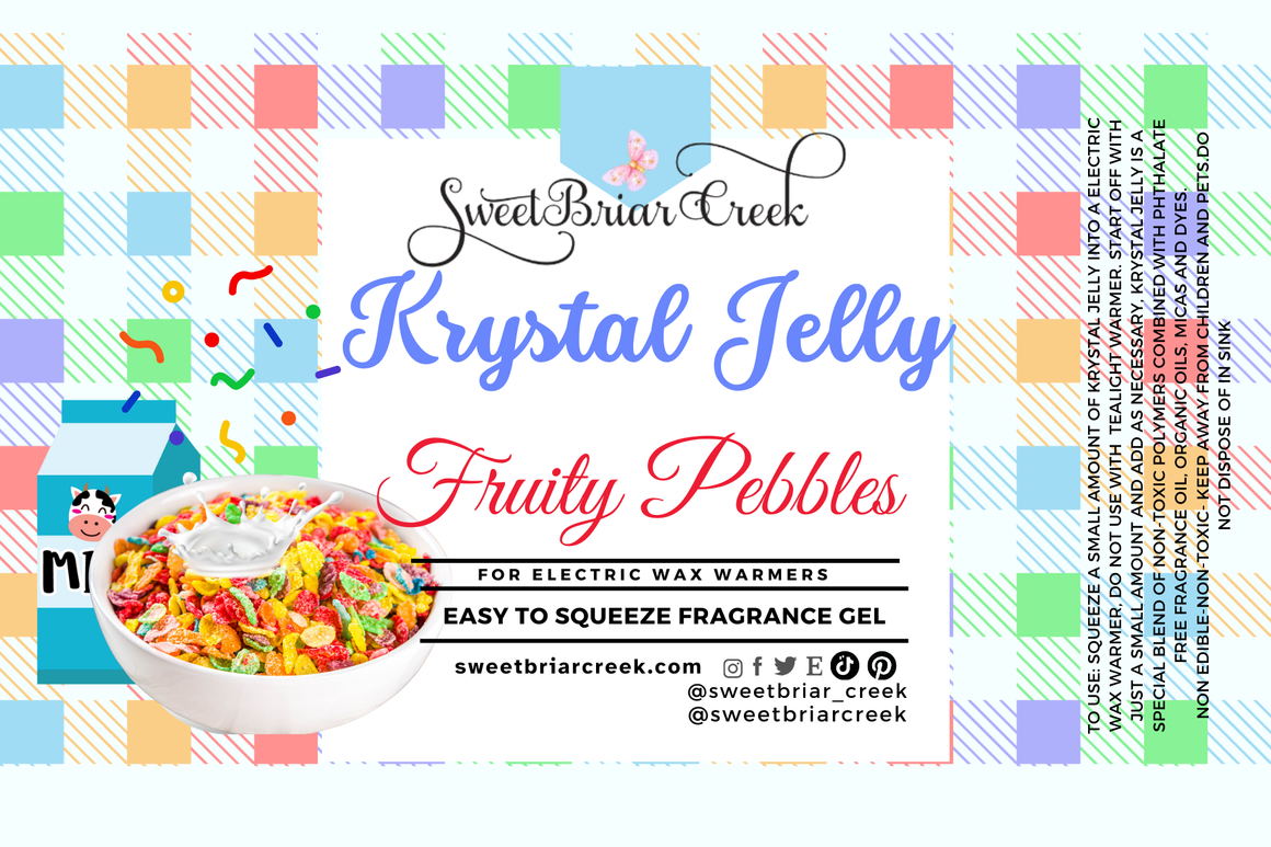 Fruity Pebbles Krystal Jelly Squeeze for wax warmers.