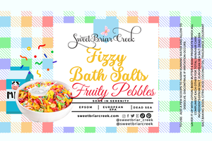 Fruity Pebbles Fizzy Bath Salt Soak