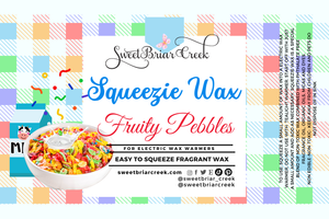 Fruity Pebbles Squeezie Wax + Scoopable melts for Waxwarmer