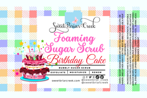 Birthday Cake Whipped Sugar Scrub