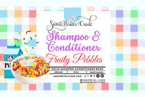 Fruity Pebbles Shampoo & Conditioner Bars