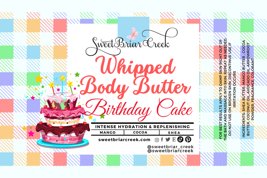 Birthday Cake Whipped Body Butter
