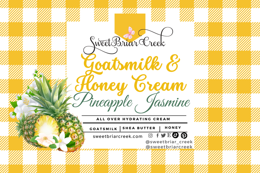 Pineapple Jasmine Goat Milk & Honey Body Creme