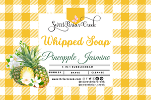Pineapple Jasmine Whipped Soap & Shaving Cream