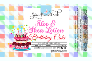 Birthday Cake Shea & Aloe Body Lotion