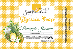 Pineapple Jasmine Glycerin Soap Bar