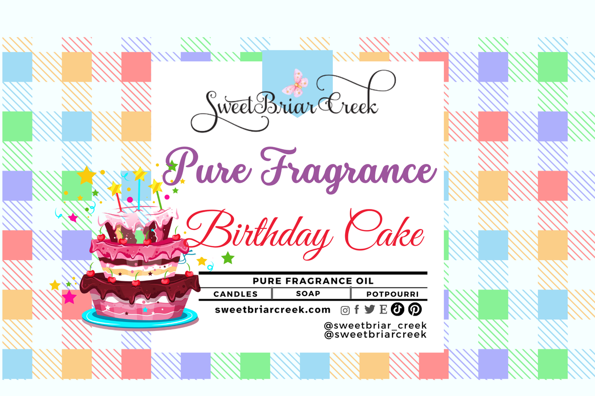 Birthday Cake Pure Fragrance Oil