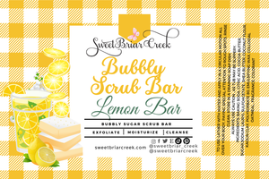 Lemon Bar Bubbly Scrub Body Bars